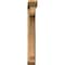 Ekena Millwork Legacy Slat Smooth Bracket w/ Offset Brace, Western Red Cedar, 5 1/2"W x 30"D x 42"H BKT0604X30X42LEC06SWR - alternate 2